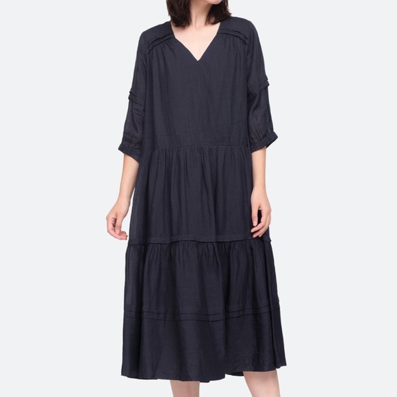 SEA New York Lucy Dress in Navy Size 8 - Picture 2 of 9